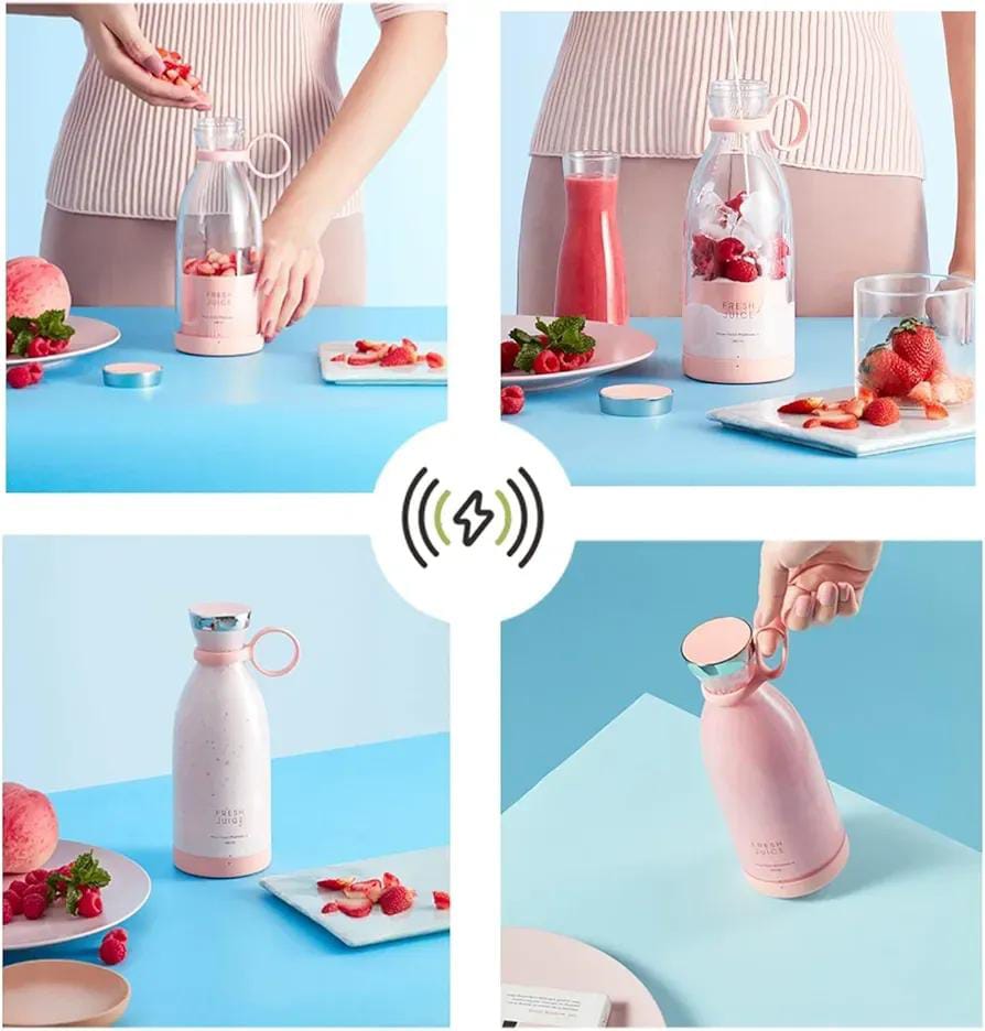 Portable Rechargeable Blender for Smoothies & Fresh Juices