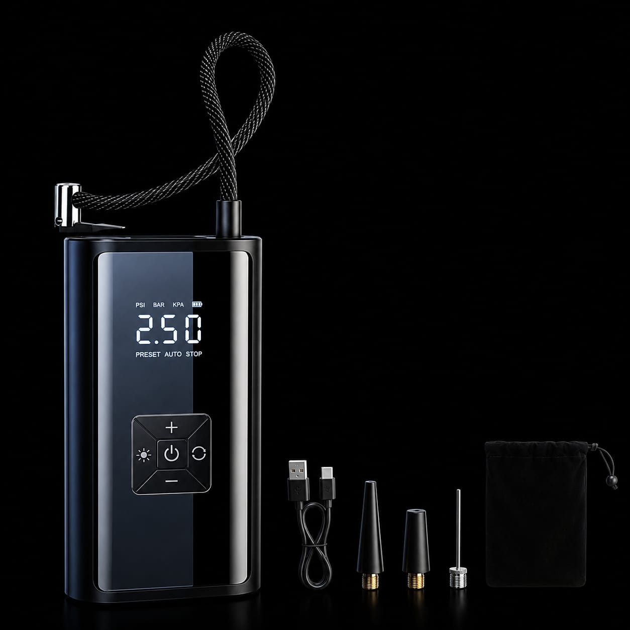 Portable Electric Air Pump - مضخة هواء كهربائية محمولة