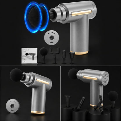 Body Massage Gun – Deep Tissue Massager  مسدس تدليك الجسم – مدلك الأنسجة العميقة