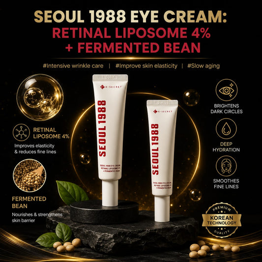 K-Secret Seoul 1988 Eye Cream Retinal Liposome 4% + Fermented Bean 30ml