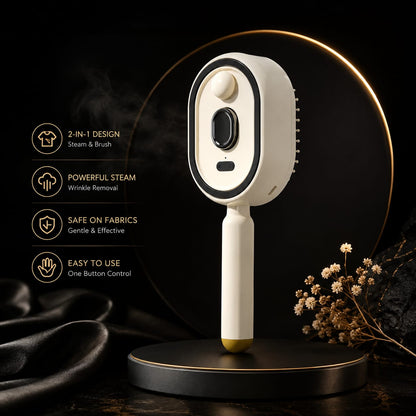 5-IN-1 Steam Brush | Rechargeable Detangling Tool with Oil